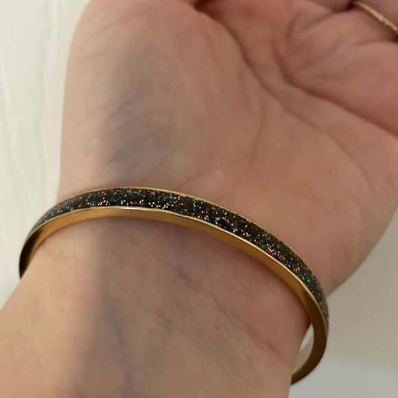 Gold and glitter Kate spade bow bracelet - Picture 3 of 6